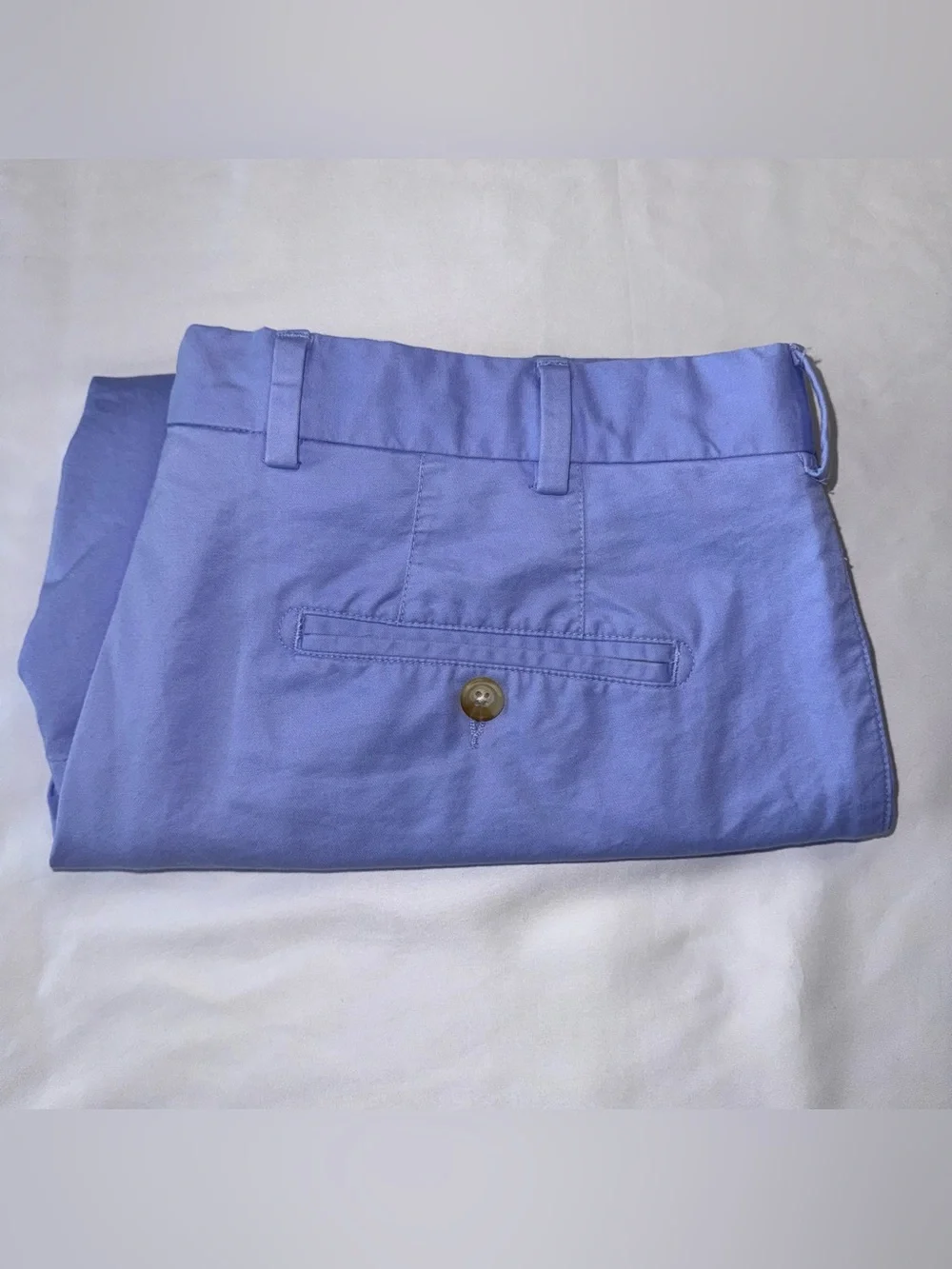 Peter Millar Salem Performance Shorts Men’s Size 35 Periwinkle Blue 100% Cotton